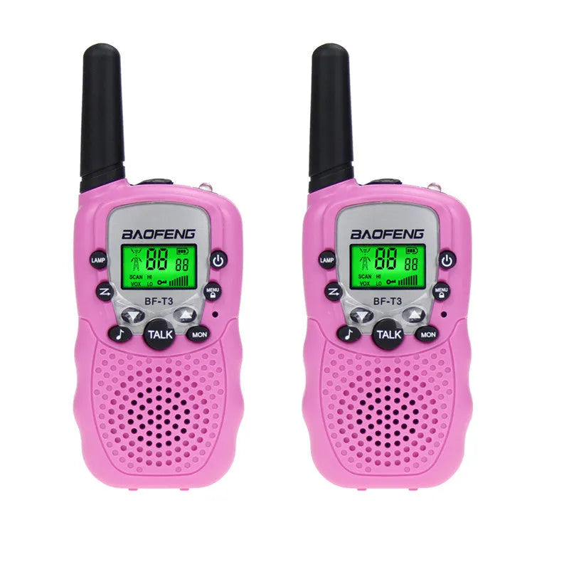 Children's handheld walkie talkie radio in choice of colours with 22-channel capability