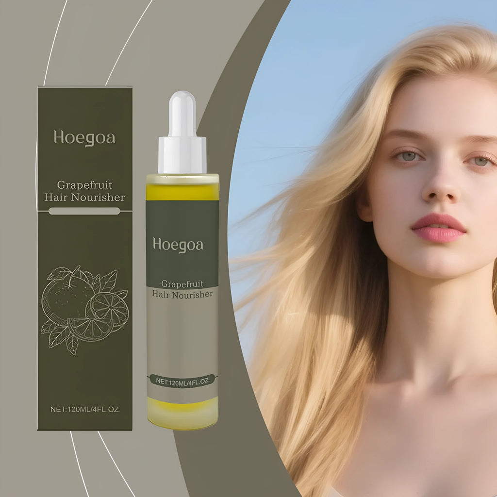 120ml bottle of grapefruit hair conditioner with ginger and rosemary botanical oils