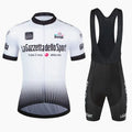 Road bike cycling short sleeve suit in polyester fabric with multiple colour options