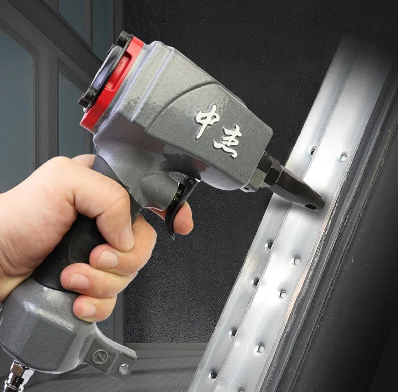DK30 pneumatic metal sheet punching gun for clothing rivet applications