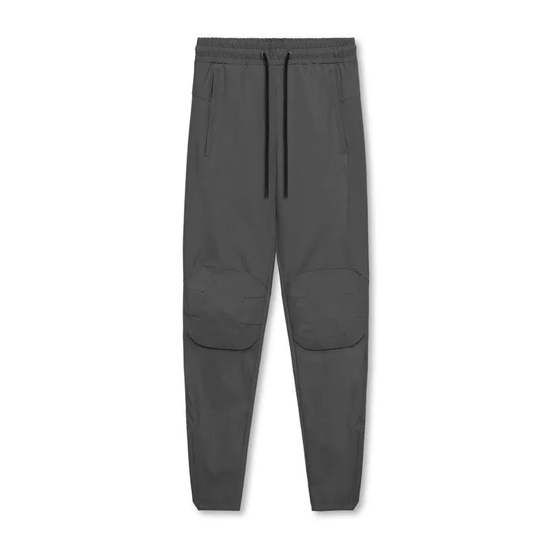 Men's quick-drying running fitness pants with ankle-tied loose casual design in multiple colours