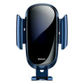 Smart universal car bracket shown in black, blue, and silvery colour options.