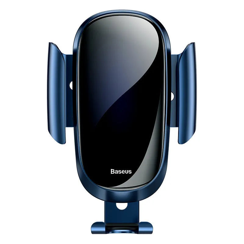 Smart universal car bracket shown in black, blue, and silvery colour options.