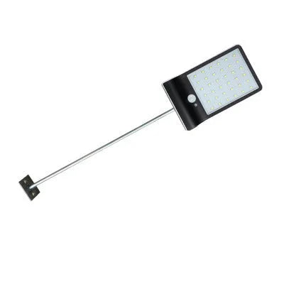 Black or white IP65 waterproof solar garden light for outdoor balcony and landscape lighting