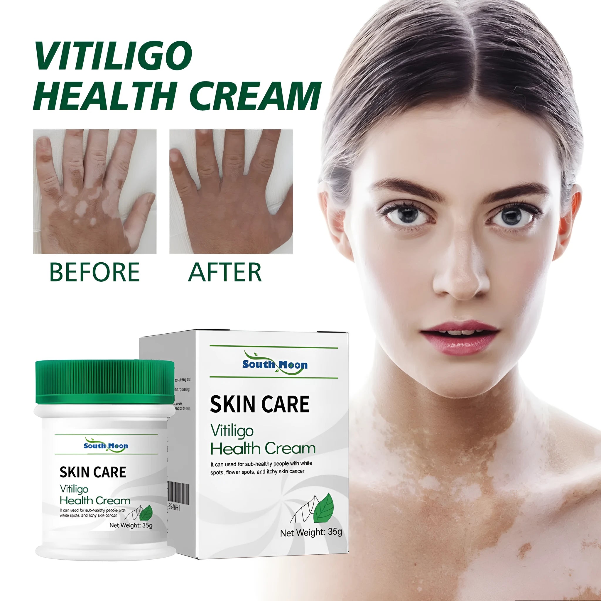 35g pot of nursing cream for body skin cleansing and moisturising.