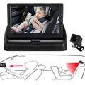 Black plastic 4.3 inch TFT car reversing display model CLT-509-1 with analog input