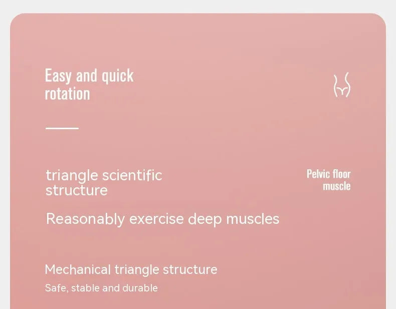 Counting pelvic floor muscle trainer device in blue, gray, green, or pink colours