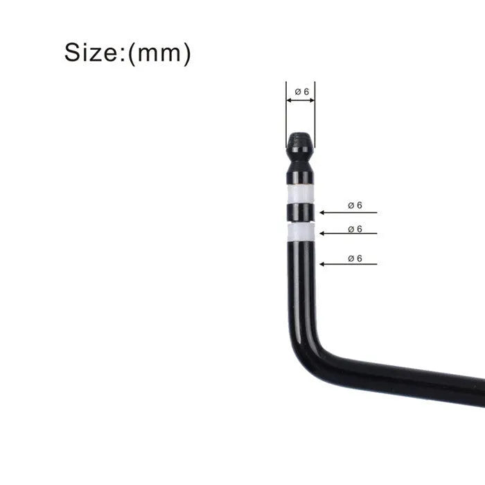 Guitar tremolo bar in black, gold, silver, and blue chrome finishes with direct plug-in design