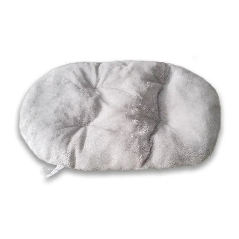 Washable dog pet bed cushion in pad style with waterproof fabric and PP cotton filling