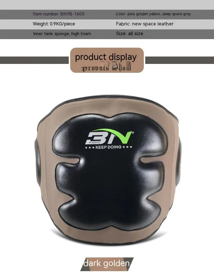 Sanda boxing breast protection target with thickened foam padding in dark grey colour