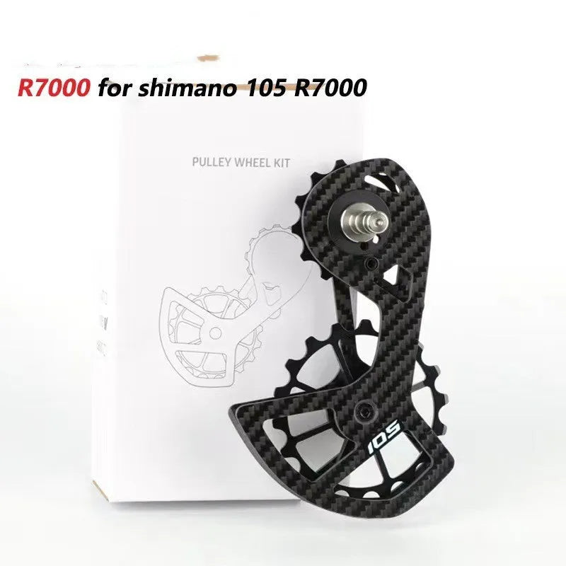 LTWOO 105 rear derailleur pulley wheels compatible with Shimano R7000 groupsets