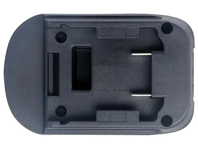 Black Milwaukee to Makita battery adaptor converter for DM18M to H99F compatibility