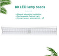 Rechargeable LED motion sensor light strip in three length options for cupboard lighting