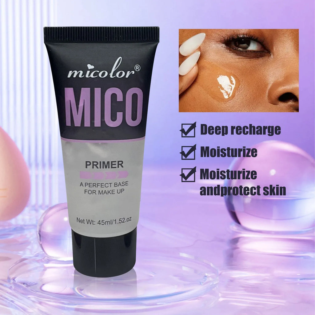 Two-in-one makeup primer and final sealer spray set with 45ml and 40ml bottles