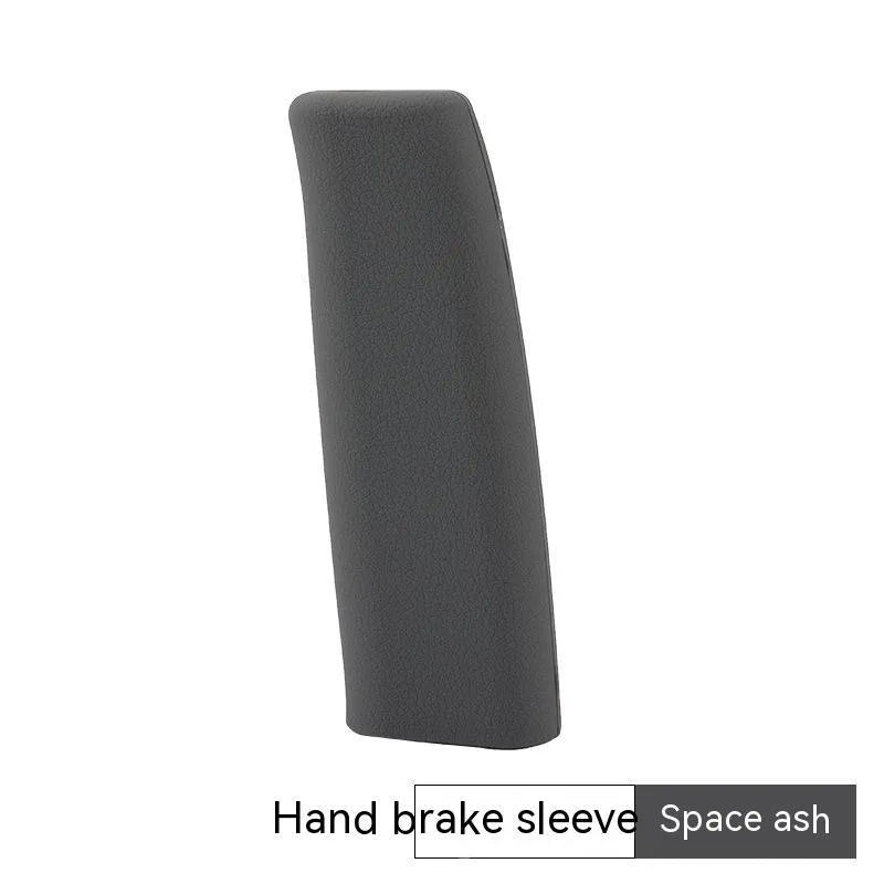 Silicone handbrake sleeve for cars in multiple colours showing 12cm length