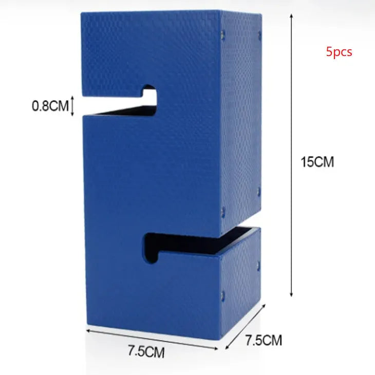 ABS plastic team building equipment set with pull ropes and tower blocks in multiple colours