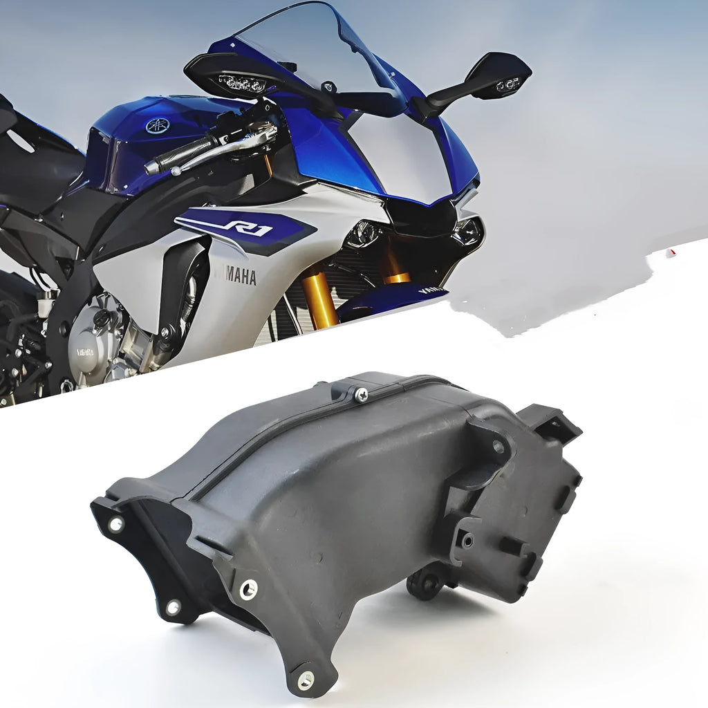 Black motorcycle ventilation pipe for Yamaha models measuring 280mm