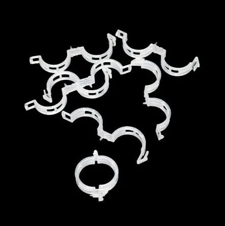 Plastic tomato plant grafting clips set of 50 pieces for garden vine support