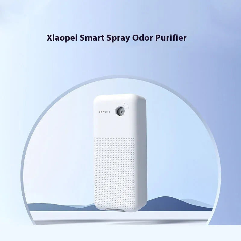 Xiaopei smart automatic spray deodorising machine for pet litter boxes with external mounting bracket