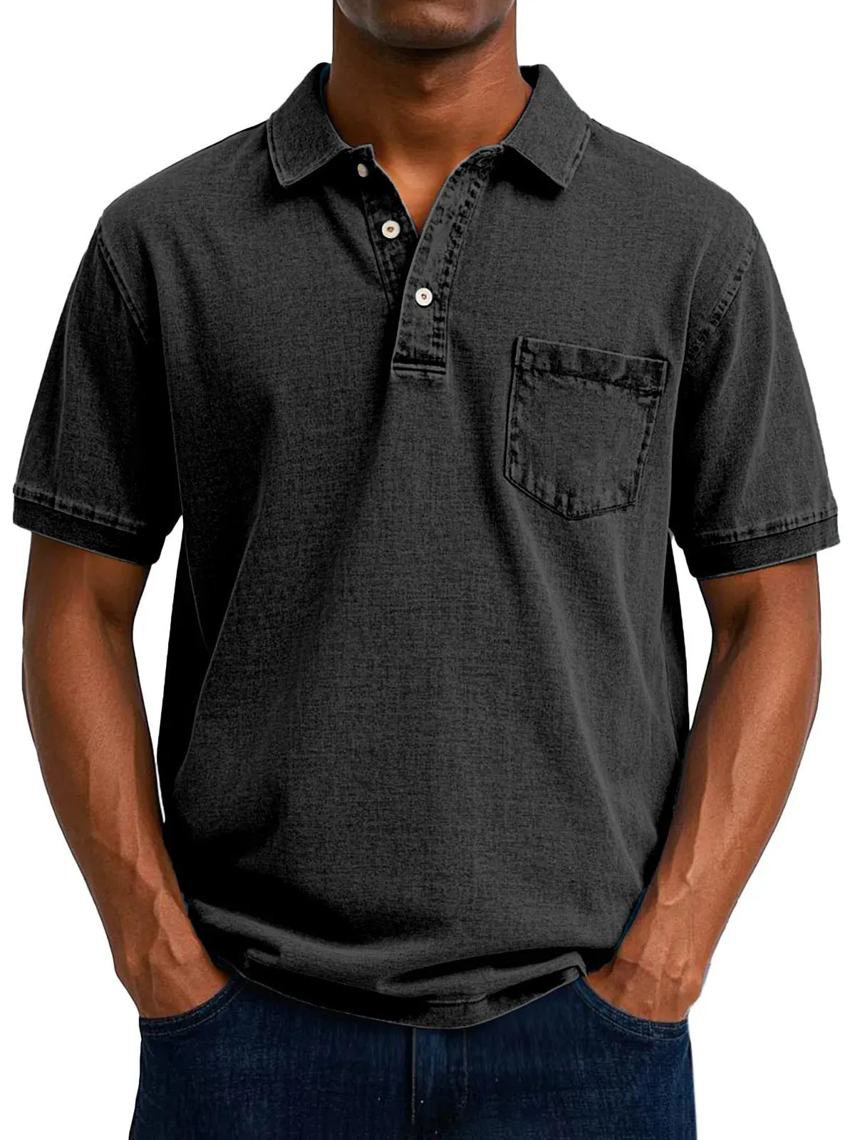 Plus size men's printed short sleeve shirt in Korean-style slim fit with multiple colour options