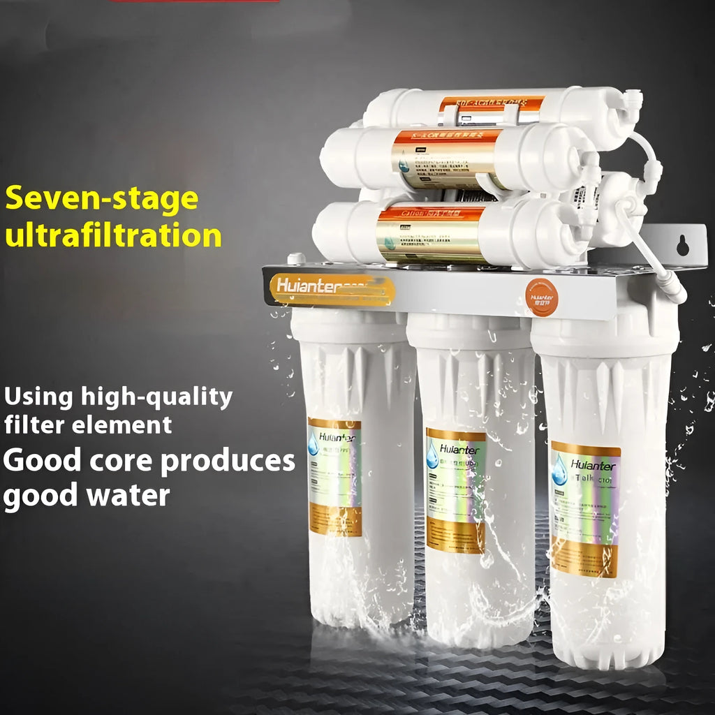 White plastic water filter cartridge for household direct drinking water purifiers