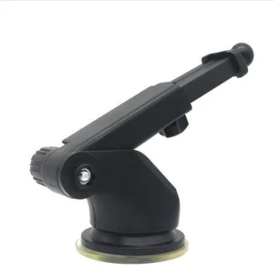 Universal telescopic car phone bracket with adjustable long rod