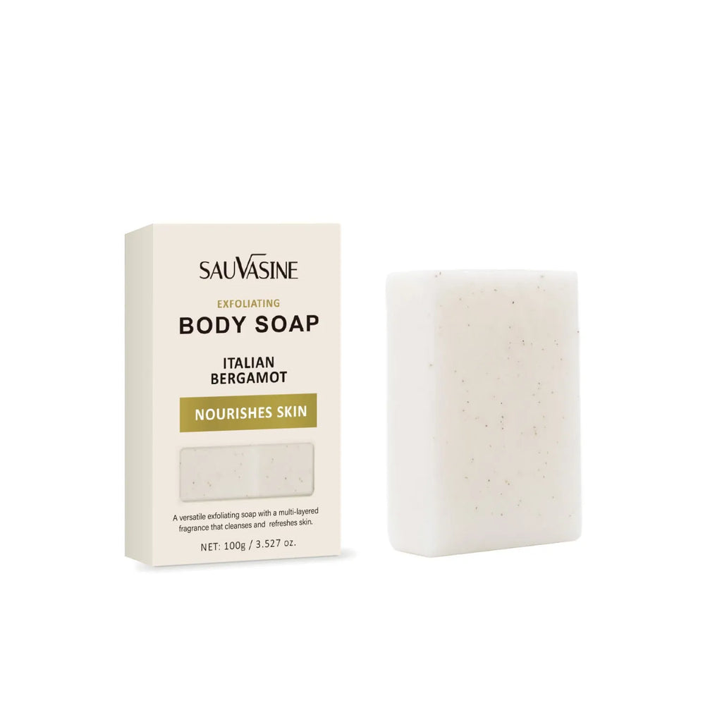 SWXA386 exfoliating and moisturising manual body soap bar for adults.