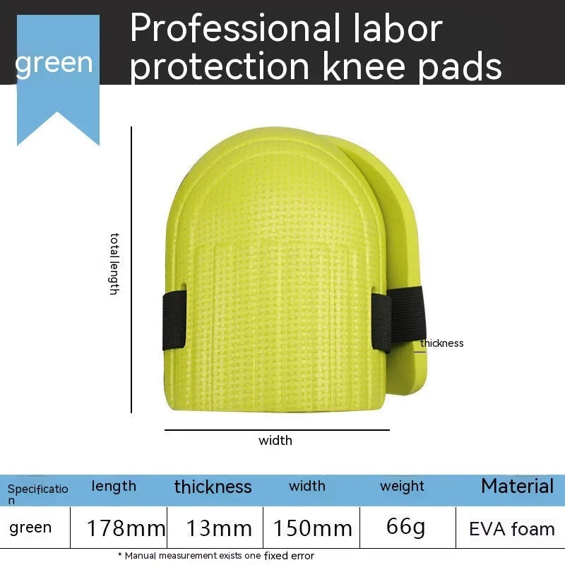 EVA foam kneepad for auto repair and construction work with 11mm thickness