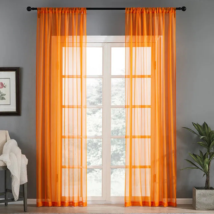 Modern simple black cotton linen blend vertical curtain measuring 150cm by 250cm