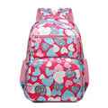 Student schoolbag with air pillow belt system in blue colour with large capacity design