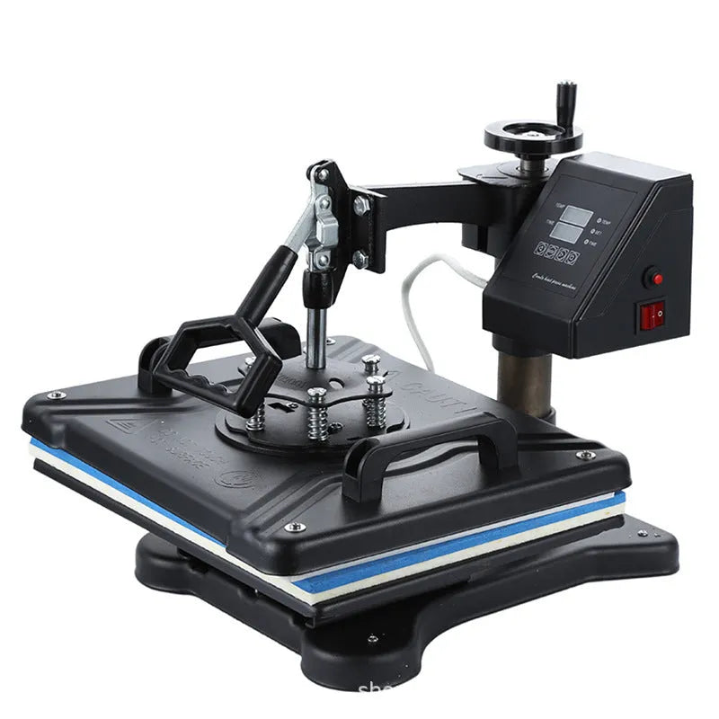 Black heat transfer machine for clothing thermal printing with 1250W power
