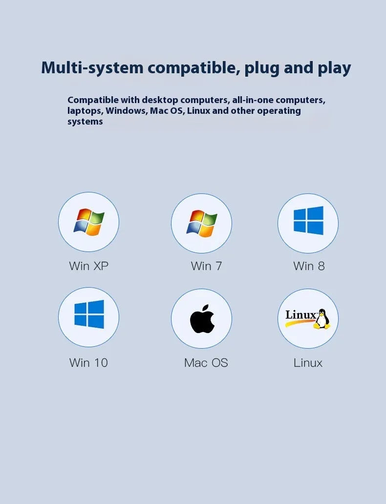 LQT-LH07 7-in-1 USB-C multiport hub with card reader, HDMI, Ethernet, and USB ports.