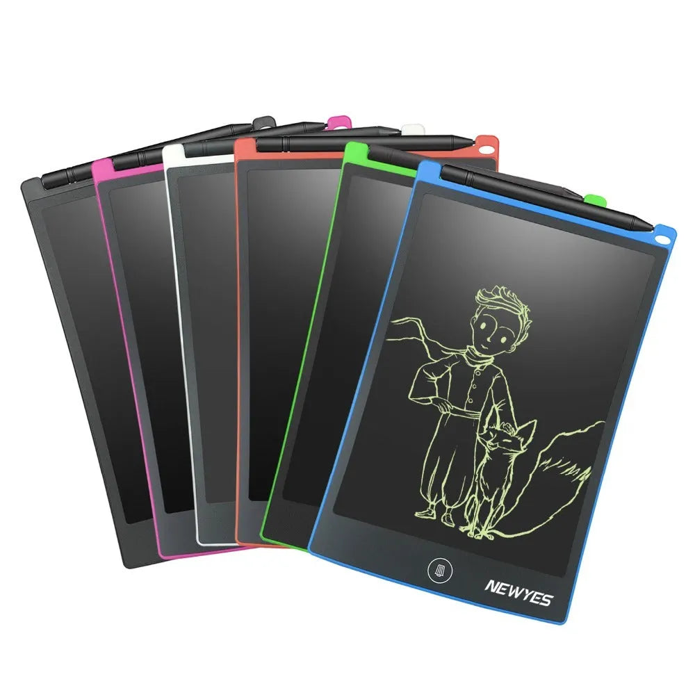 8.5 inch black LCD writing tablet H8S with flexible display and one-key clear button