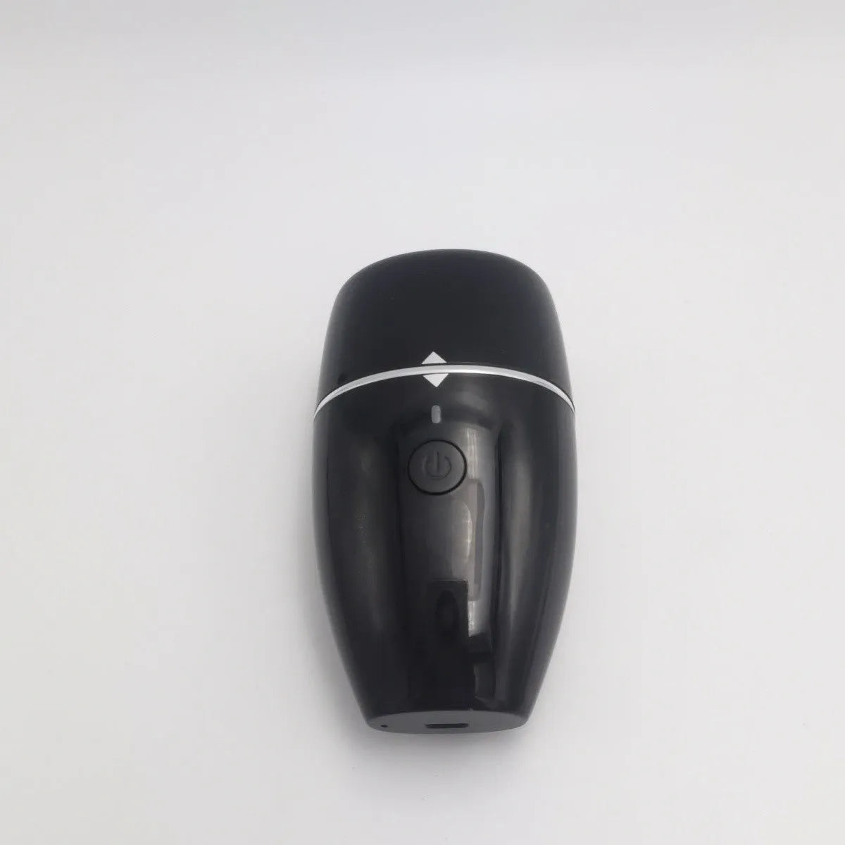 Black and white electric silicone lip plumper with USB charging cable