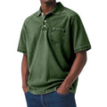Plus size men's printed short sleeve shirt in Korean-style slim fit with multiple colour options