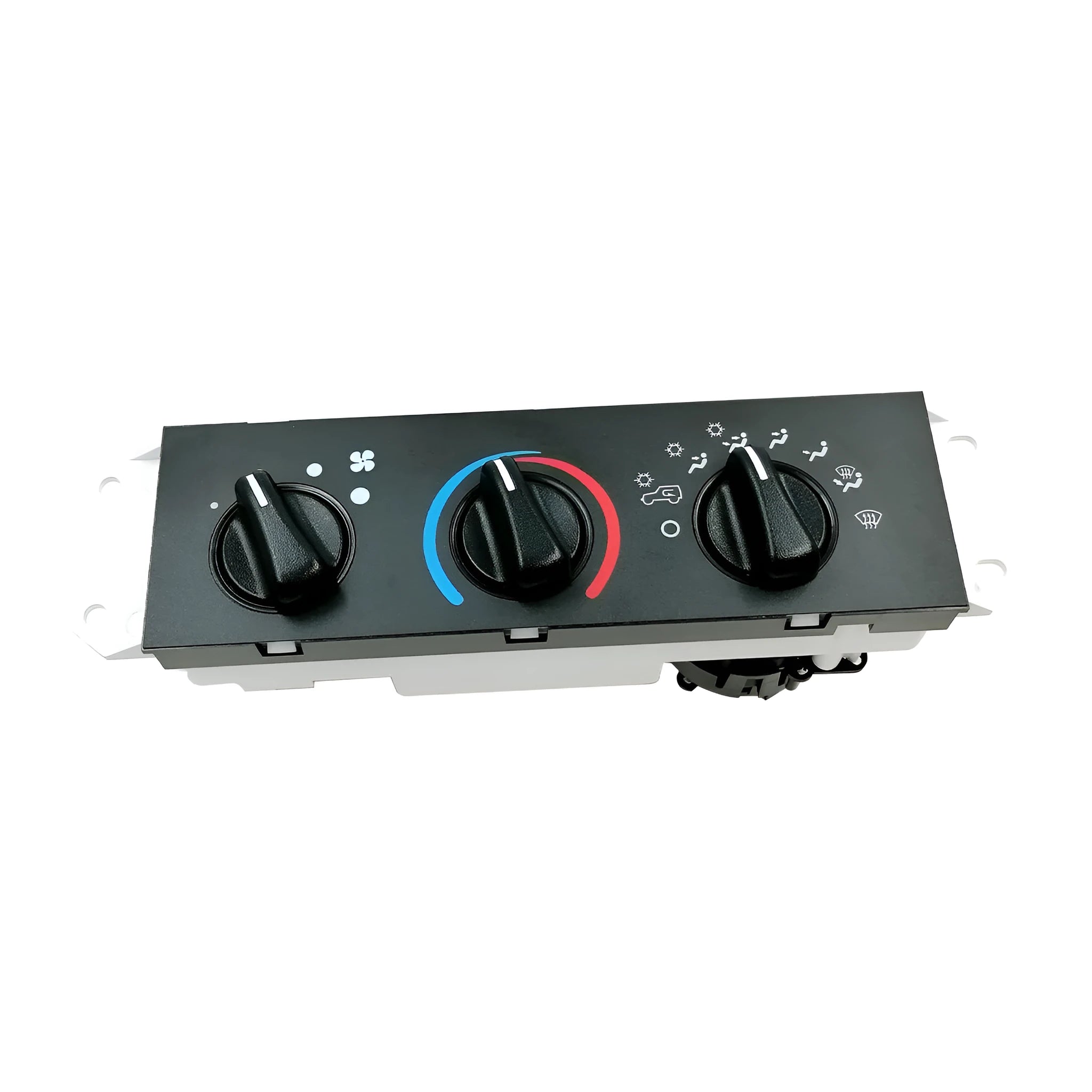 Black automotive air conditioning control panel for Jeep Wrangler 2005-2006 models