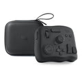 TourBox NEO auxiliary keyboard controller for digital video editing with black plastic housing