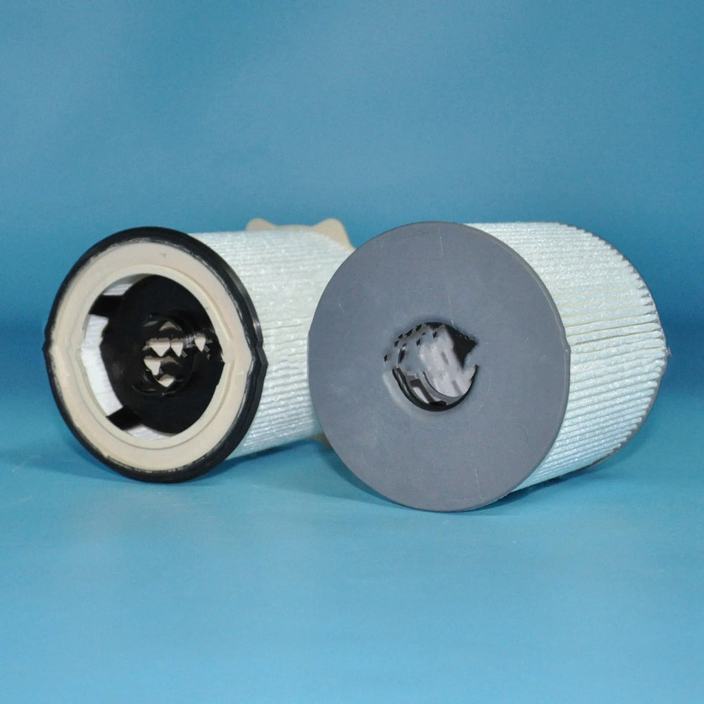 White diesel fuel filter kit for RAM 1500 2500 3500 4500 5500 trucks with sealing ring.