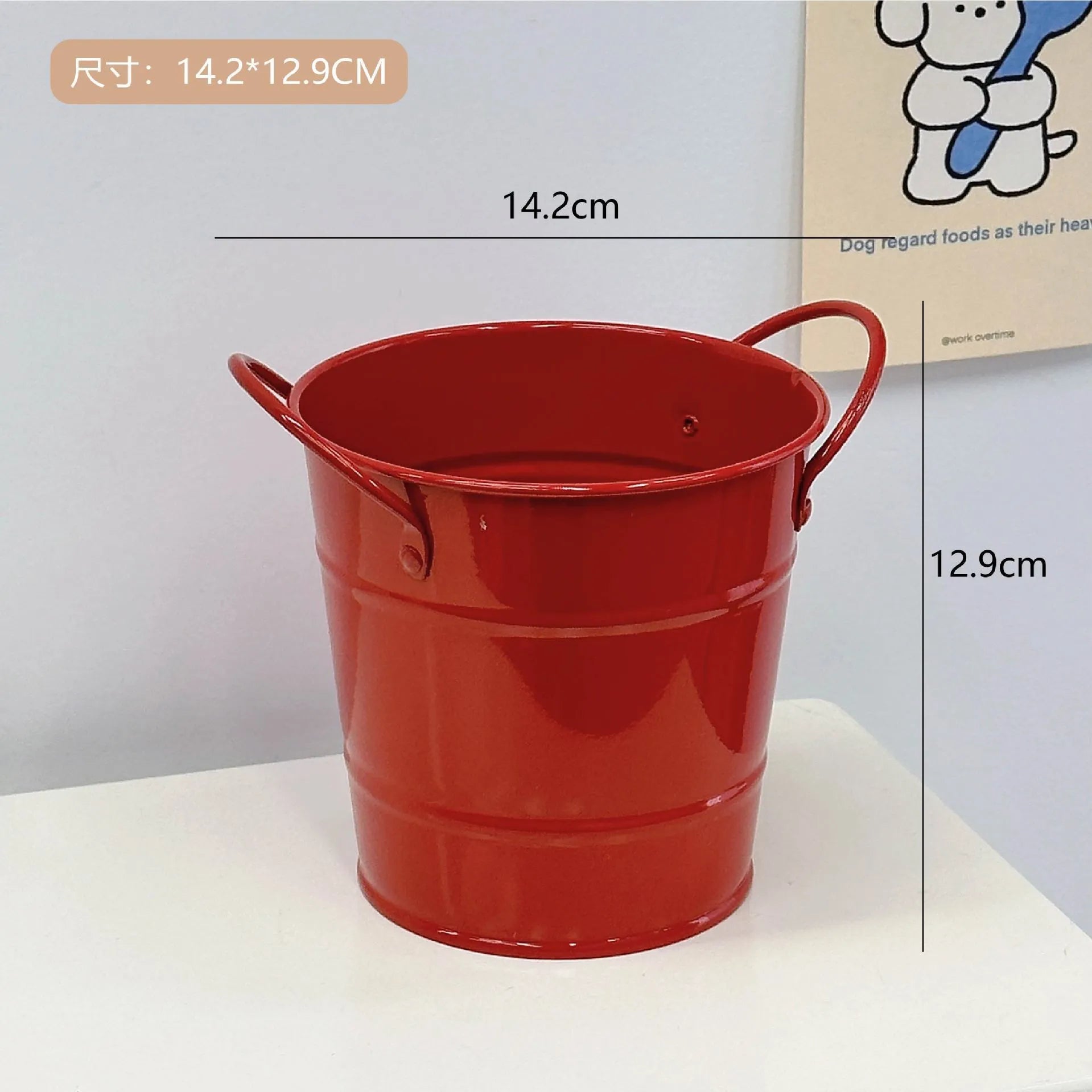 Round metal pen holder for desktop organisation available in multiple colours