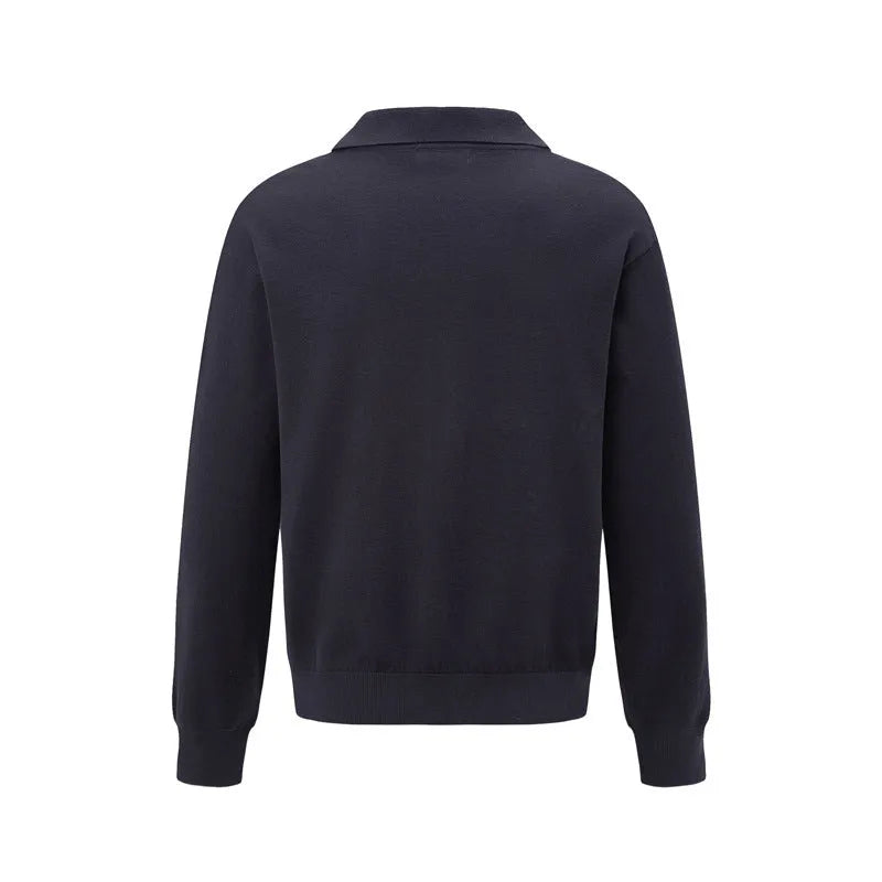 Loose all-matching pullover sweater in acrylic blend fabric available in three colours