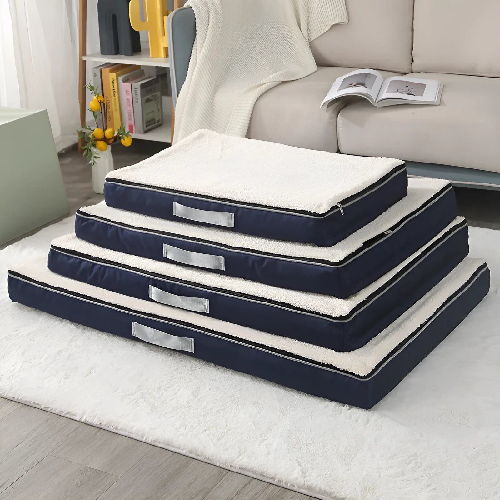 Removable washable sponge pet mat for dogs in multiple size and colour options