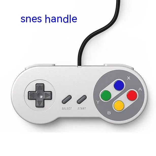 Wired USB game controller for Super ConsoleX Xpropowky BoxArcade Box in SNES handle style