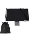Portable children's aircraft pedal seat extender in nylon with bundle pocket