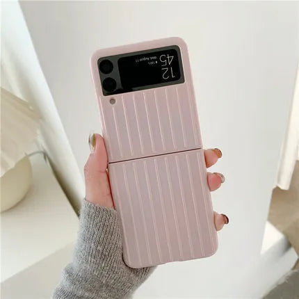 Ultra-thin flip case for Samsung Z Flip3 mobile phone in seven solid colour options