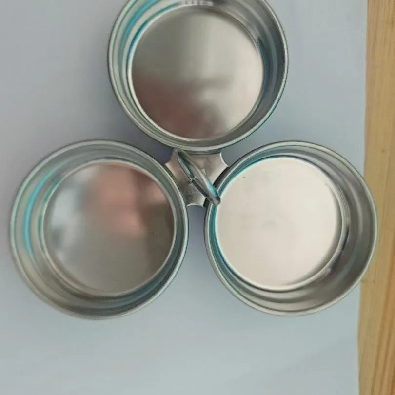 Household mini egg steamer in heart shape and round shape made of stainless steel