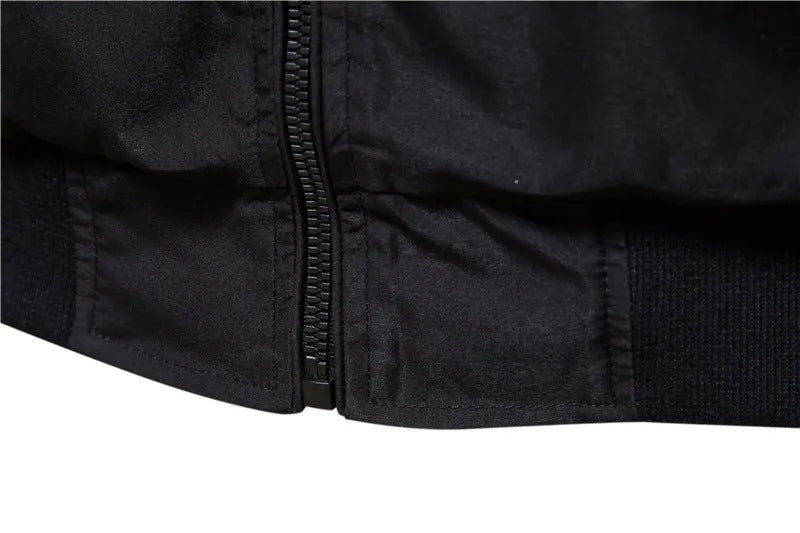 Men's thin solid colour casual jacket in Army Green, shown on a hanger.