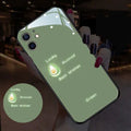 Luminous iPhone case with printed daisy design and voice-activated colour lights on TPU protective shell