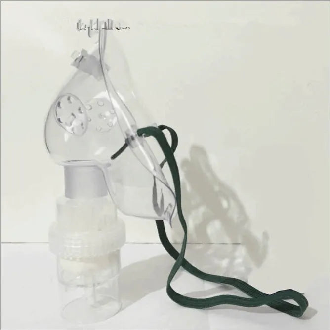 Two soft rubber mask aid loops for relieving ear pressure from face masks.