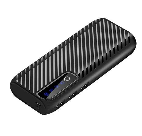 20000mAh portable mini power bank with compact design showing dual USB ports