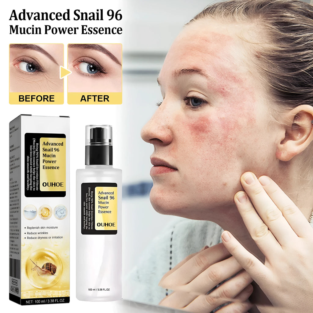 Original snail serum collagen facial serum bottle 100ml with hydrating brightening nourishing effects